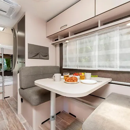 Campsite Bauer Caravan In Fkk Solaris Porec